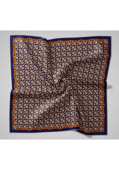 Silk Home Twill İpek Eşarp 11481-30 Siyah, Taba, Gri, Siyah