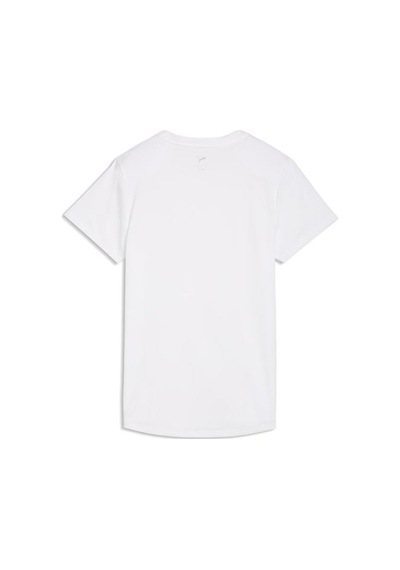 Puma Tad Essentials Crew Kadın Beyaz Tişört Beyaz
