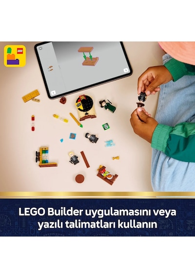 LEGO® Harry Potter™ Hogwarts™ Şatosu: Seçmen Şapka Töreni 76460 - 7 Yaş ve Üzeri Çocuklar için Yaratıcı Oyuncak Yapım Seti (124P)