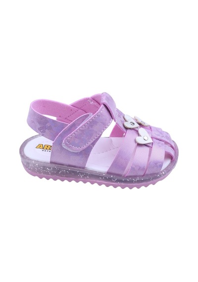 Papuç Sepeti Arzen-2879 Kız Bebek Ortopedik Sandalet Ayakkabı 001