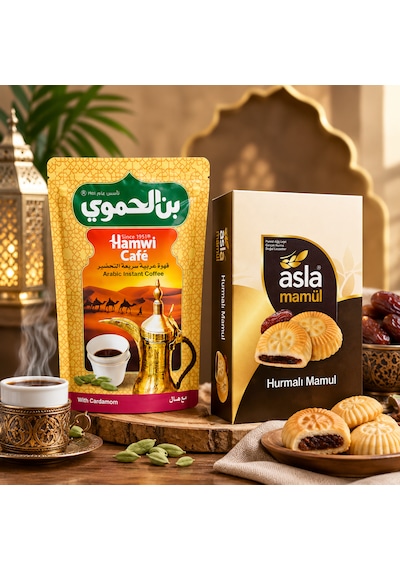 Kakuleli Arap Kahvesi 30 Gr + Asla Hurmalı Mamül Diğer