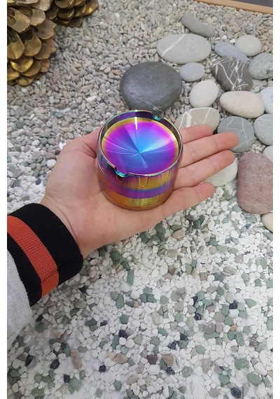 Multicolor 62 Mm. Tütün Baharat Herbal Öğütücüsü Parçalayıcı Pz36