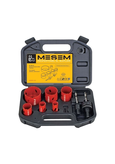 Meşem 1454 Bmetal Panç Seti 9 Parça