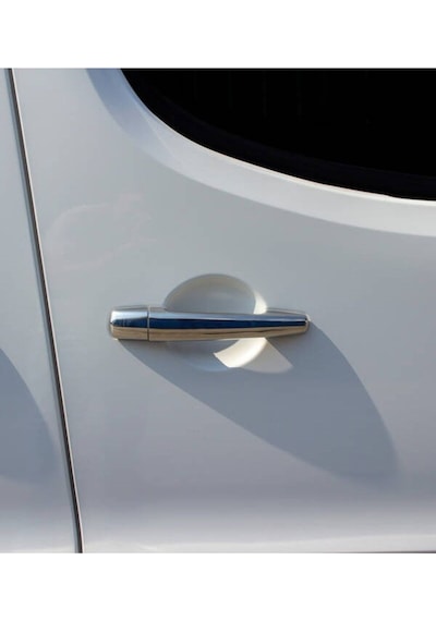 Peugeot Tepee 2008 Ve Üzeri Modeller Krom Kapı Kolu 4 Kapı 8 Parça Paslanmaz Çelik