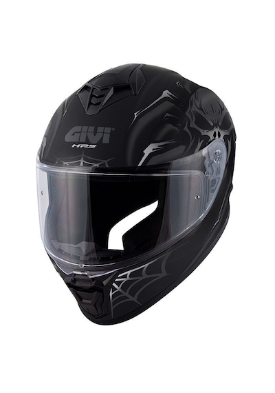 Givi 50.x Arachno Kapalı Motosiklet Kaskı Mat Gri - Siyah