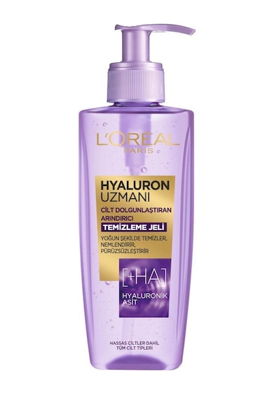 L'Oreal Paris Hyaluron Uzmanı Cilt Dolgunlaştıran Temizleme Jeli 200 ML