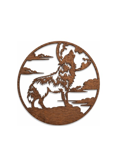 Lazer Kesim Kurt Duvar Sanatı