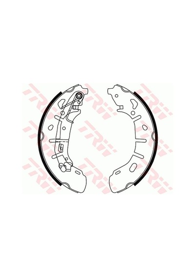 TRW GS8799 Kampana Balata Arka (Fiat:Doblo 1.3D Multijet 1.6D Multijet 10-) 77365346 (WC221188)
