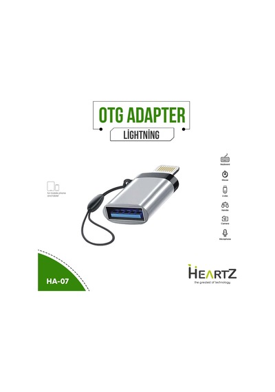 Usb Flash Bellek Apple Uyumlu iOS Otg Usb Okuyucu Charge Şarj Lightning Çipli Flash Bellek Okuyucu Bellek Ok