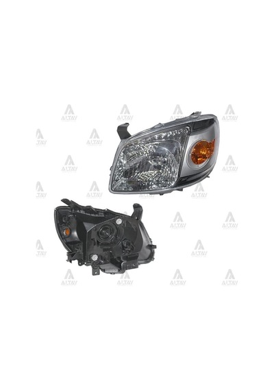 DEPO 216-1154L-LDEM2 Ön Far Sol- Siyah - Mazda Bt50 07-