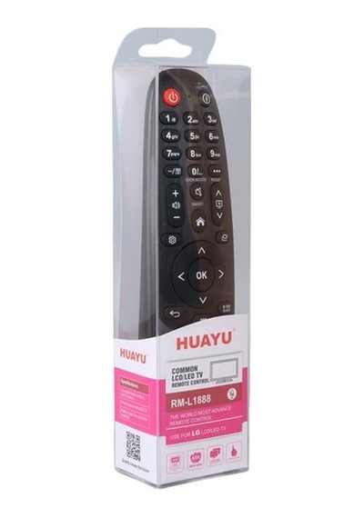 Huayu Rm-l1888 LG Uyumlu Netflix - Prime Video Rakuten Tv Sling Channels Disney+ Tuşlu Universal Lcd Led Kumanda