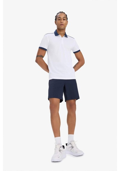 DeFactoFit Slim Fit Dar Kesim Sporcu Dokuma Şort D9249AX25SPNV82