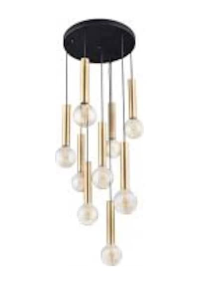 Mylights Retro Gold 9 Lu Sarkıt Avize 40 Cm