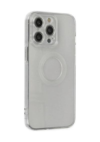 İphone 14 Pro Kılıf Santa Lens Silikon - Şeffaf