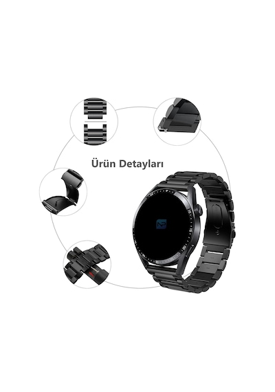 Huawei Watch Gt5 Pro 46mm/gt5 46mm/ Gt4 46mm/gt4 Pro 46mm/gt3 46mm/gt3 Pro 46mm/gt2 46mm/gt2 Pro 46mm İçin Kordon Paslanmaz Çelik Kordon Kordon Kopma Karşıtı 22mm Kordon Çok Renkli Huawei Watch Gt5 Pro 46mm/gt5 46mm/ Gt4 46mm/gt4 Pro 46mm/gt3 46mm/gt3 Pro 46mm/gt2 46mm/gt2 Pro 46mm İçin Kordon Paslanmaz Çelik Kordon Kordon Kopma Karşıtı 22mm Kordon Çok Renkli