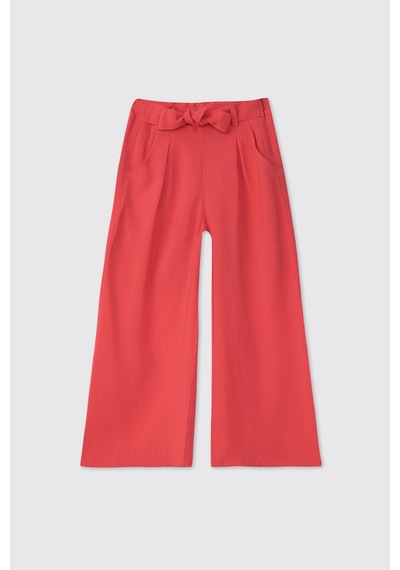 Panço Kız Çocuk Kırmızı Pantolon