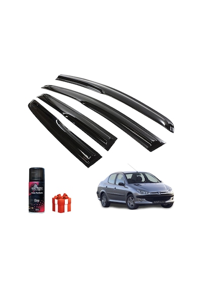 206 Mügen Cam Rüzgarlığı Sedan 1998-2012 Arası 4 Lü Takım+koku