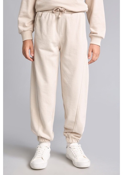 Defacto Regular Jogger Fit Bej Eşofman Altı Erkek Çocuk H6815a826aubg186 Bej-bg186