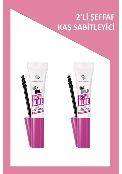 Max Hold Brow Glue - Şeffaf Kaş Sabitleyici Ve Endless Lashes Mascara Seti
