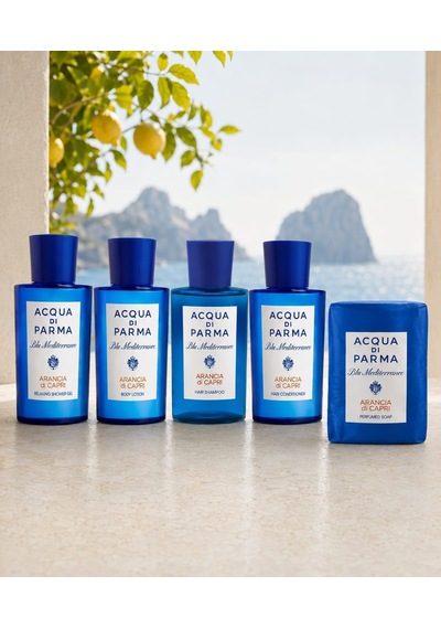 Acqua Di Parma Arancia Di Capri 5'li Bakım Seti Duş Jeli, Vücut Losyonu, Şampuan, Saç Kremi 75 Ml + Parfümlü Sabun 100 Gr