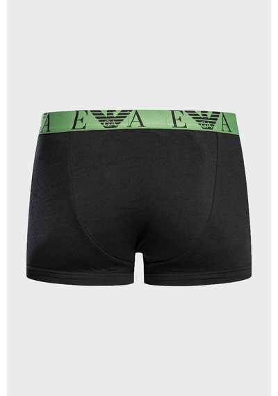 Emporio Armani Logolu 3 Pack Boxer Erkek Boxer Em000259 Af25018 Mc215 Siyah