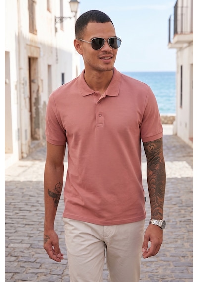 Buratti Erkek Polo Yaka T Shirt 5902127 Gül Gül
