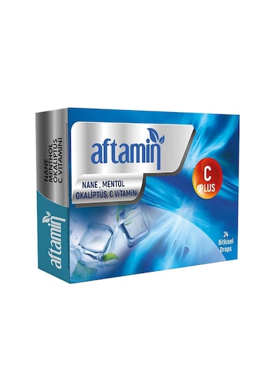 Aftamin Nane Mentol Okaliptüslü Pastil 24 Adet