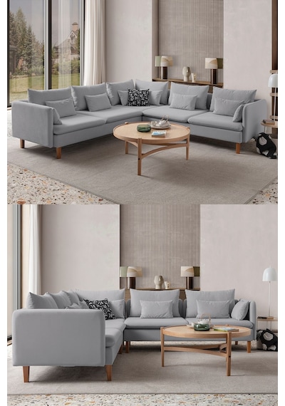 Flexy L Köşe Takımı Gri