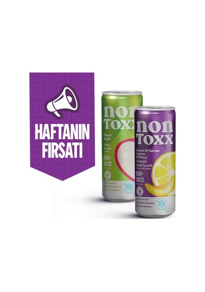 Nontoxx Fırsat 2'lisi 6 Adet Elma, 6 Adet Limon