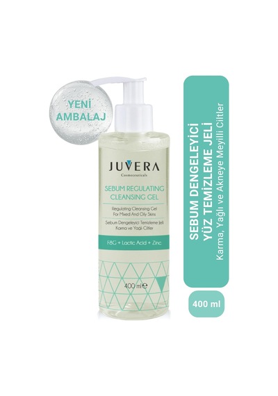Juvera Sebum Regulating Cleansing Jel 400 Ml