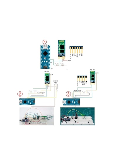 Hc-06 Kablosuz Bluetooth Modülü Serial Port Slave Bluetooth Module