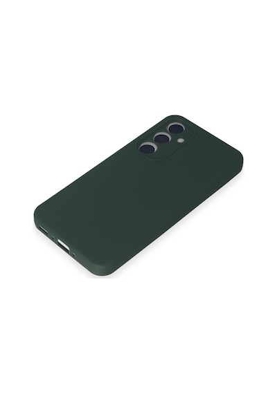 Newface Samsung Uyumlu Galaxy A15 4g Kılıf First Silikon - Koyu Yeşil Koyu Yeşil