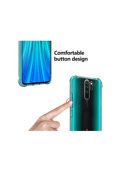 Xiaomi Redmi Note 8 Pro Airbagli Anti Shock Seffaf Zirh Kilif 391346243