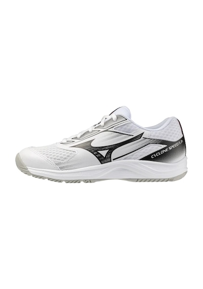 Mizuno Cyclone Speed 5 Jr Çocuk Voleybol Ayakkabısı Beyaz / Siyah Çok Renkli