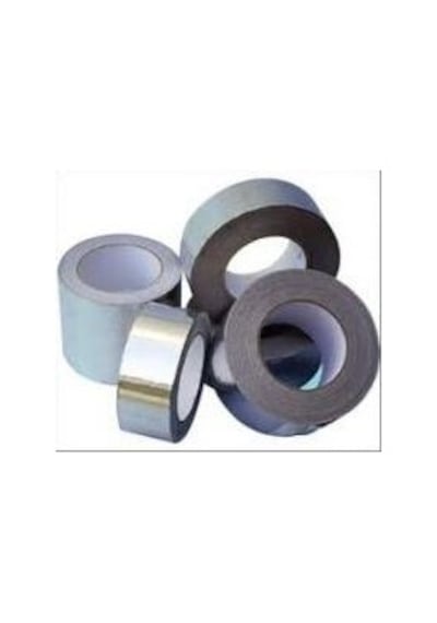 50 Micron Düz Alüminyum Bant 50mm X 25mt