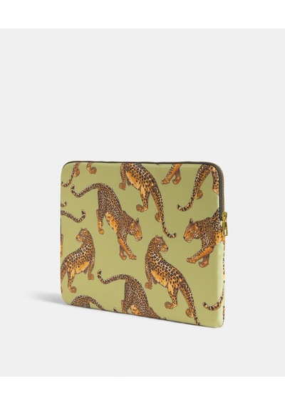 Wouf Avo Leopard 13" & 14" Kadın Laptop Kılıfı Ss260037 34,5x24,5x2 Cm Yeşil