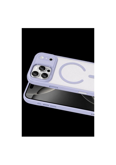 Joko Apple iPhone Uyumlu 17 Pro Max Terea Magsafe Kapak - Mor