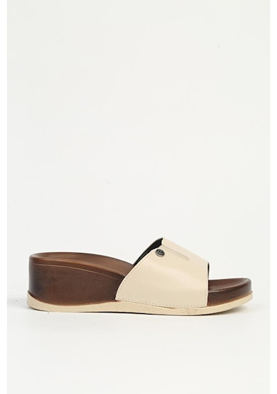 Pierre Cardin Pc-7421 Kadın Terlik Krem