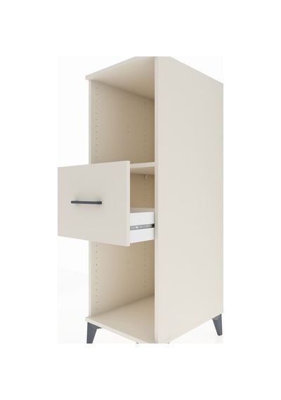 Kronos Dolap Tek Raflı Tek Çekmeceli 44x59x134 Aytaşı-aytaşı Aytaşı
