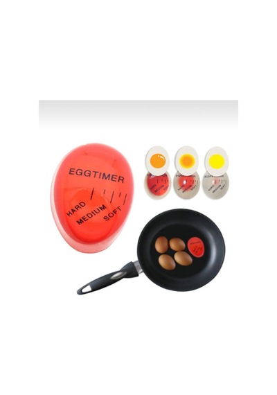 Dublör Yumurta Pişirme Zamanlayıcı Egg Timer Haşlama Süresi Aparatı Zaman Ayarlama Göstergesi Plasti