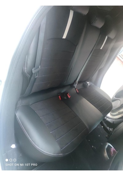 Nissan Juke 2010 2018 Arası Uyumlu Arka Sırt 2 1 Siyah Taytüyü Siyah Deri Karışımı