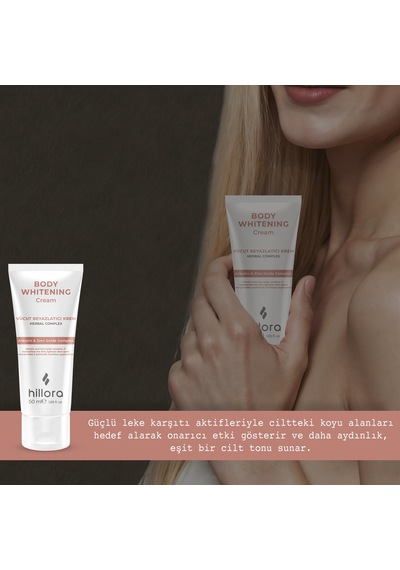 Hillora Vücut Beyazlatıcı Krem 50 ML
