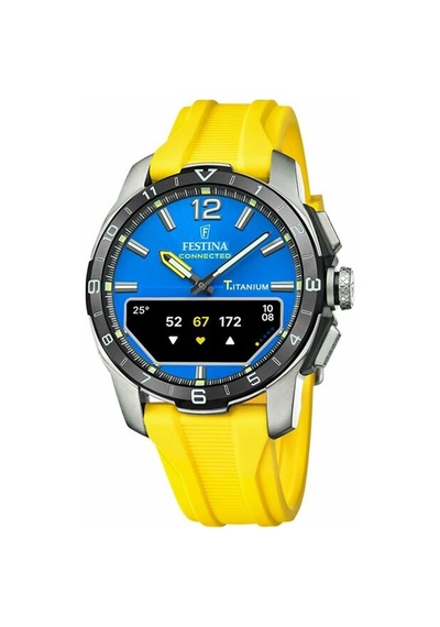 Festına F23000/8 Connected D Blue Erkek Kol Saati Gri - Siyah