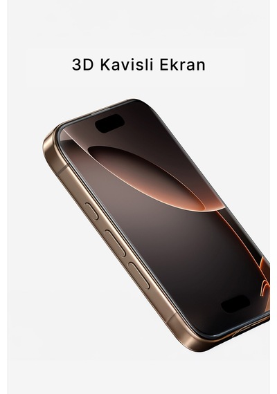 3d Curved 150 Tam Koruma Apple Uyumlu iPhone 17 Air Kavisli Cam Ekran Koruyucu