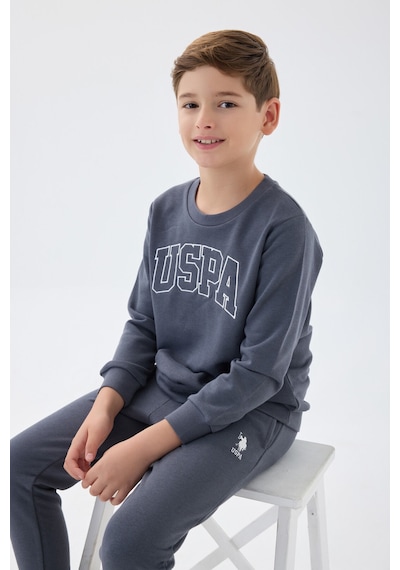 U.S. Polo Assn. U.s. Polo Assn Erkek Çocuk Antrasit Eşofman Takımı Us1583-c-v3 Antrasit