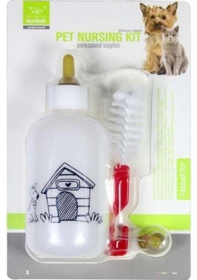 Nunbell Kedi Ve Köpekler İçin Biberon Seti 100 Ml
