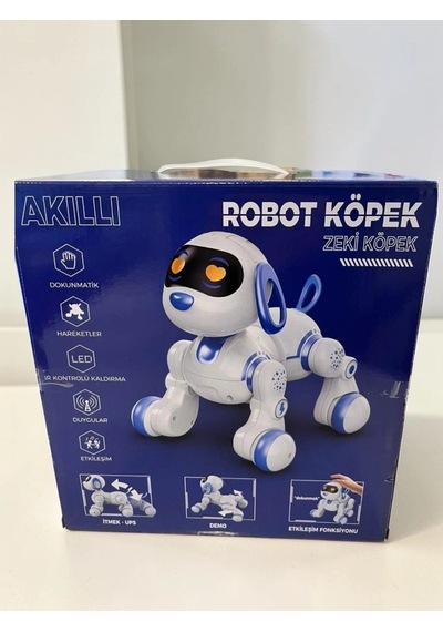 Mey İthalat 6601 Uzk Kumandalı Dans Edebilen Robot Köpek