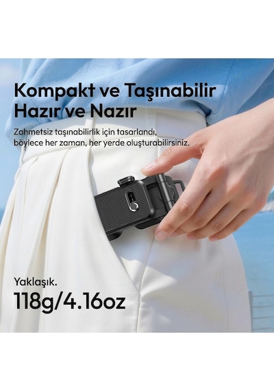 Ulanzi Co81 Çok Açılı Profesyonel Kamera Standı Ve Masaüstü Tripod - C104