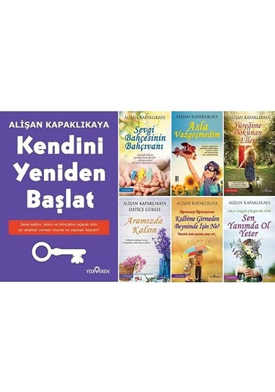 Alişan Kapaklıkaya 7 Kitap Set Kendini Yeniden Başlat