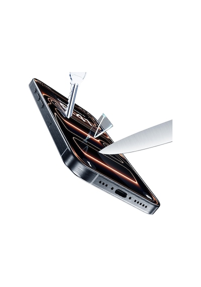 Buff Apple Uyumlu iPhone 18 Pro Max / iPhone 17 Pro Max / 16 Pro Max 5d Glass Easyfit 2 Adet Ekran Koruyucu